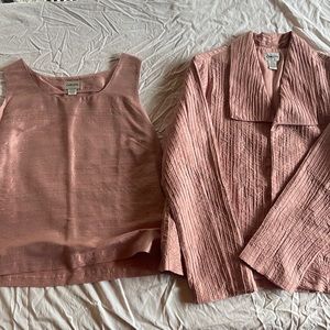 Silk Chico’s Jacket Set